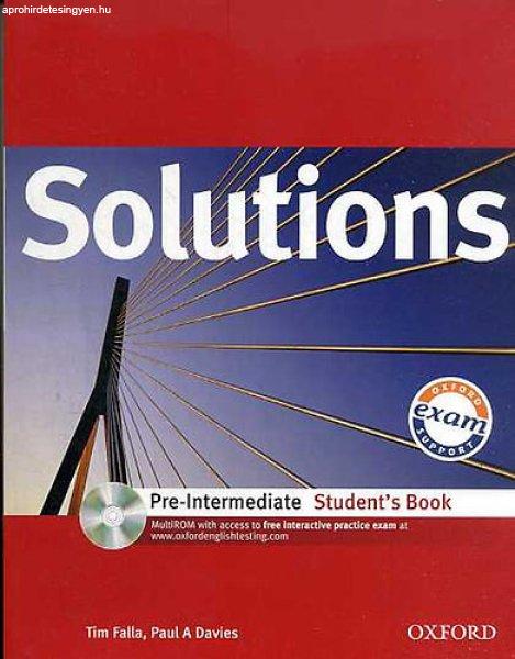 Solutions Intermediate I-II. (Student's Book - Munkafüzet) - Paul A Davies
Tim Falla