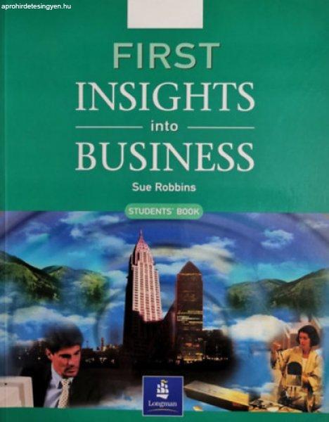 First Insights Into Business Student's book -