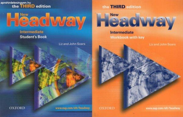 New Headway Intermediate Student's Book + New Headway Intermediate Workbook
with key. The third edition. - Liz és John Soars