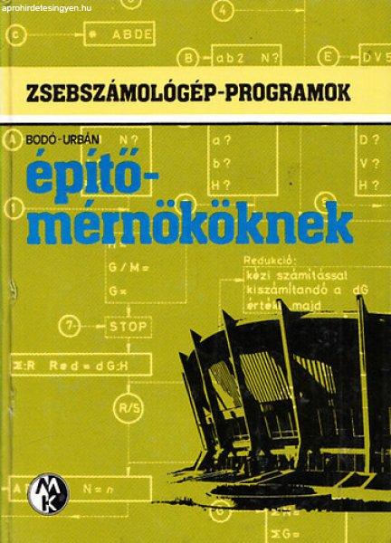 Zsebszámológép-programok építőmérnököknek - Bodó-Urbán