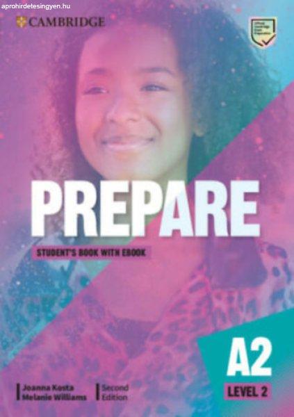 Prepare Level 2 Student's Book with eBook - Joanna Kosta, Melanie Williams