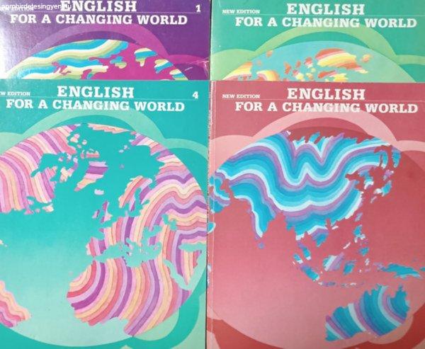 English for a Changing World - New Edition 1, 2, 4, 5 (4 kötet) -