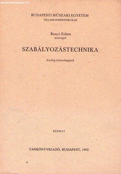 Szabályozástechnika - Benyó Zoltán