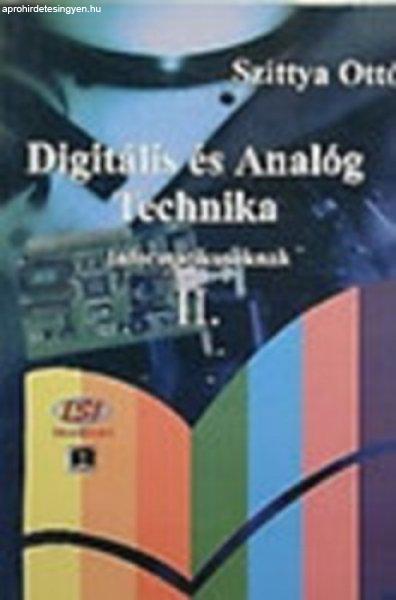 Digitális és analóg technika II. informatikusoknak - Szittya Ottó