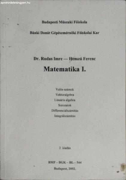 Matematika I. - Dr. Rudas Imre - Hosszú Ferenc