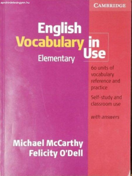 English vocabulary in use (elementary) - McCarthy, M.-O'Dell, F.