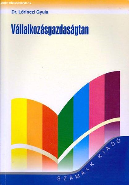 Vállalkozásgazdaságtan - Dr.Lőrinczi Gyula