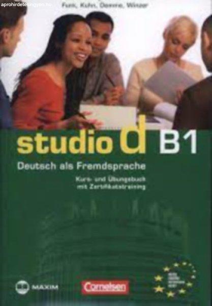 Studio d B1 - Deutsch als Fremdsprache - Kurs- und Übungsbuch mit
Zertifikatstraining - Funk, Kuhn, Demme, Winzer