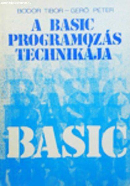 A basic programozás technikája - Bodor-Gerő