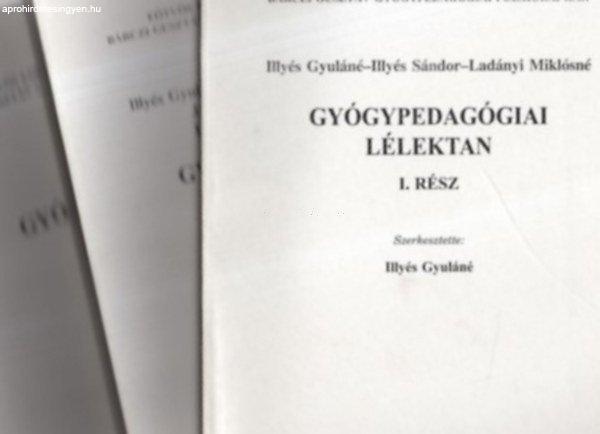 Gyógypedagógiai lélektan I-III. - Illyésné-Illyés-Lányi