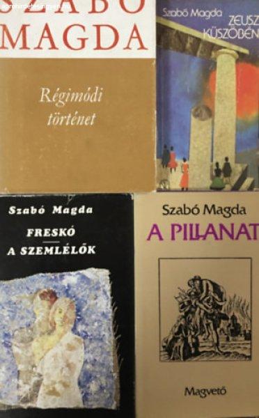 Zeusz küszöbén + A pillanat + Freskó - A szemlélők + Régimódi történet
(4 kötet) - Szabó Magda