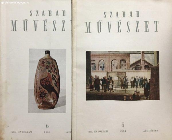 Szabad Művészet 1954/ 5-6. szám - VII. évf. - Lapkiadó Vállalat