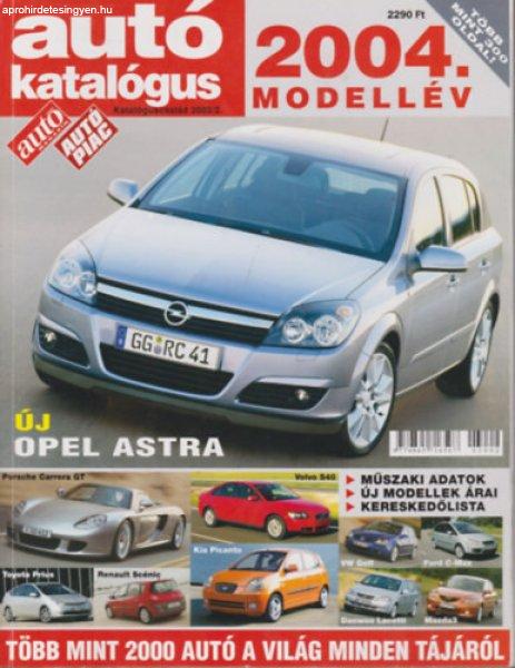 Autó katalógus (Katalóguscsalád 2003/2) 2004. modellév -