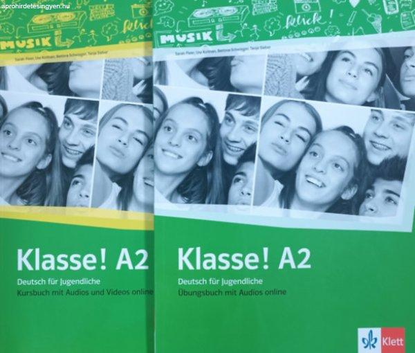 Klasse! A2 - Deutsch für Jugendliche - Kursbuch + Übungsbuch mit Audios online
(2 kötet) - Sarah Fleer, Ute Koithan, Bettina Schweiger, Tanja Sieber