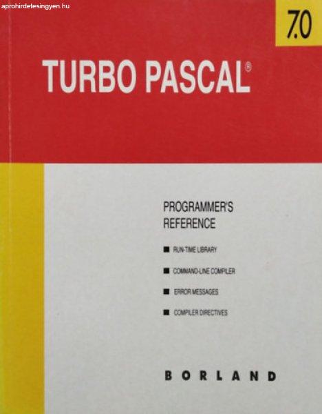 Turbo Pascal® Version 7.0 - Programmer's Reference -