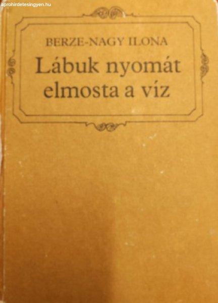 Lábuk nyomát elmosta a víz - Berze-Nagy Ilona