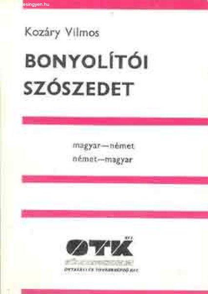 Bonyolítói szószedet (magyar-német, német-magyar) - Kozáry Vilmos