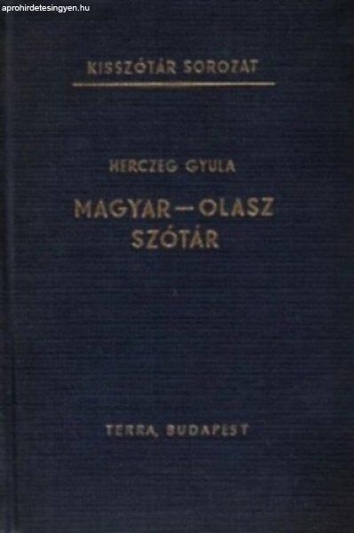 Magyar-olasz kisszótár - Herczeg Gyula