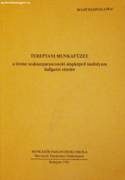 Tereptani munkafüzet - Mezei György (szerk.)