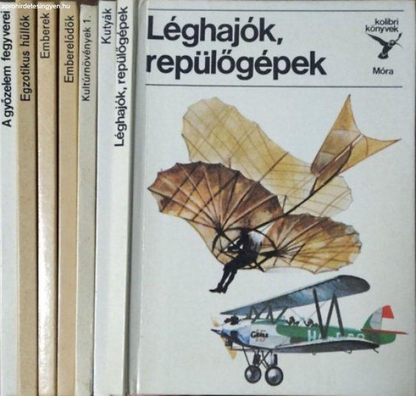 Búvár Zsebkönyvek / Kolibri Könyvek csomag (7 kötet) -