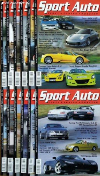 Sport Auto, XII. évf. 1-12. szám (2003. január-december) (teljes évfolyam
lapszámonként) - Fábián László (főszerk.)