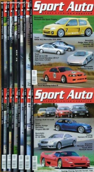 Sport Auto, VIII. évf. 1-12. szám (1999. január-december) (teljes évfolyam
lapszámonként) - Földy Attila (főszerk.)