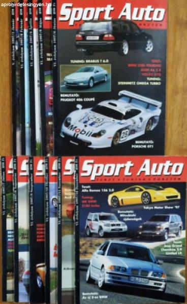 Sport Auto, VI. évf. 1-2., 4-12. szám (1997. január-február,
április-december) (11 lapszám) - Földy Attila (főszerk.)