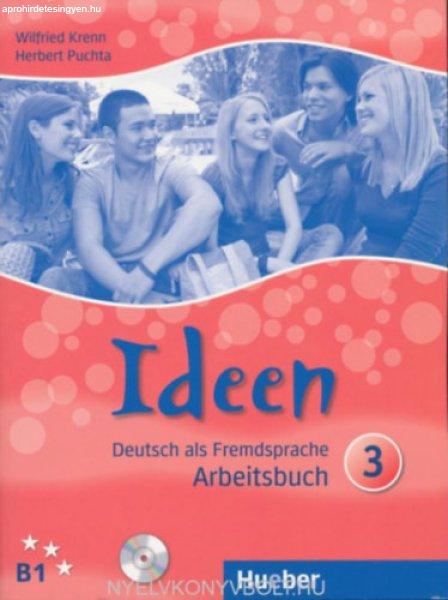 IDEEN 3 ARBEITSBUCH MIT AUDIO CD-s - WILFRIED KRENN, HERBERT PUCHTA