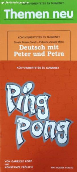 Ping Pong + Deeutsch mit Peter und Petra + Themen neu (3 kötet,
Könyvismertetés és tanmenet) -