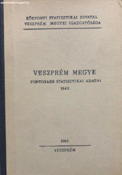 Veszprém megye fontosabb statisztikai adatai 1963 - Központi statisztikai
hivatal