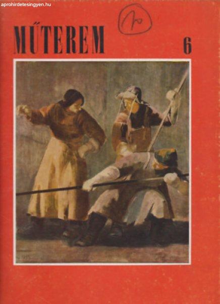 Műterem 6 (Művészeti folyóirat 1958. június I. évf. 6. szám) -