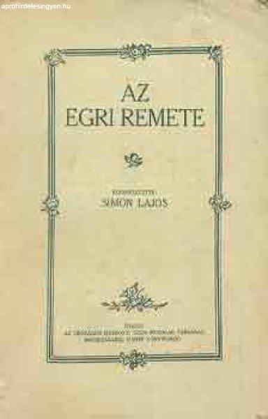 Az egri remete - Simon Lajos (szerk.)