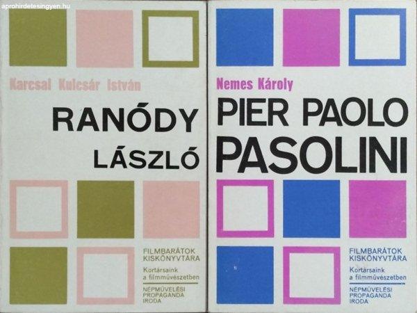 Pier Paolo Pasolini + Ranódy László (2 kötet a Filmbarátok kiskönyvtára
sorozatból) - Nemes Károly, Karcsai Kulcsár István