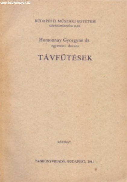 Távfűtések - Homonnay Györgyné dr.