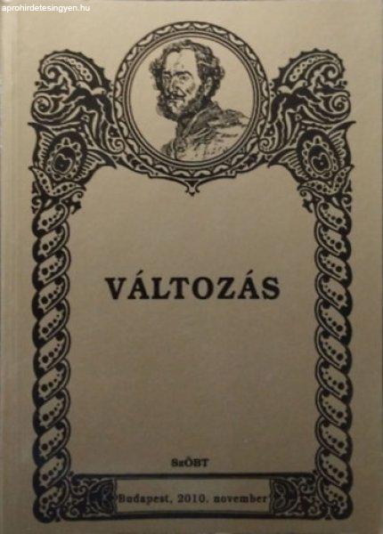 Iterum Gaudeamus, XXIII. évf. - "Változás" - Pap Zsolt (szerk.)