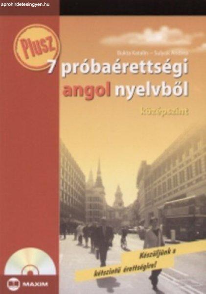 Plusz 7 próbaérettségi angol nyelvből középszint (CD melléklettel) -
Sulyok Andrea