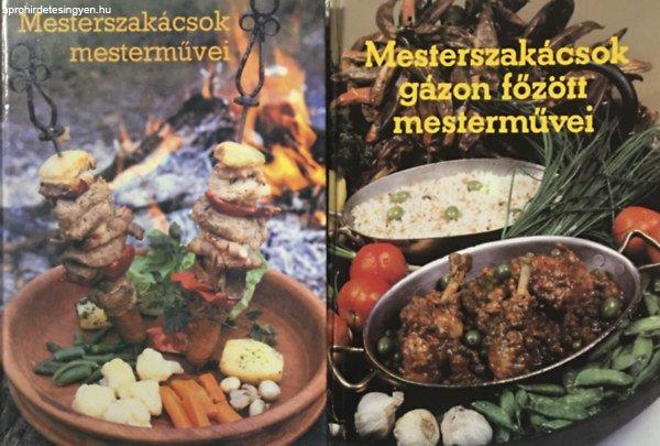 Mesterszakácsok gázon főzött mesterművei + Mesterszakácsok mesterművei (2
kötet) - Földes-Garaczi-Gullner, Hradszky-Nemeskövi-Tóth