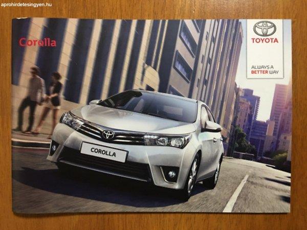 Toyota Corolla prospektus (2013) -