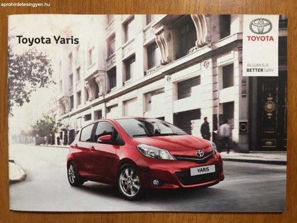 Toyota Yaris prospektus (2012) -