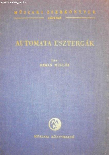 Automata esztergák - Osman Miklós