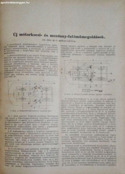 Értekezések, Beszámolók a Műszaki és Gazdaságtudományok Köréből, I.
évfolyam 1-7. szám (1941, teljes évfolyam egybekötve) - Feyér Gyula
(szerk.)