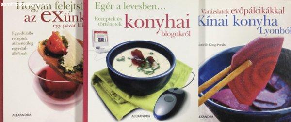 Hogyan felejtsük el az exünket egy pazar lakomával + Egér a levesben +
Kínai konyha Lyonból (3 kötet) - Claire Jacquet; Marina Veuillet, Gabrielle
Keng-Peralta