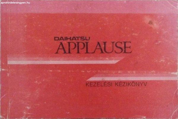 Daihatsu Applause - kezelési kézikönyv -