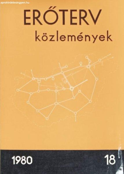 Erőterv közlemények 18. (1980) - Kordis József (szerk.)