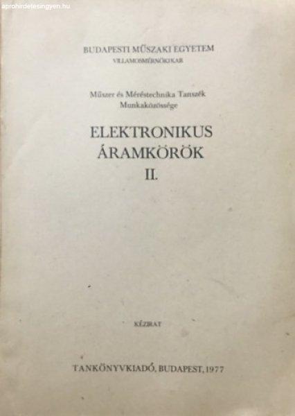 Elektronikus Áramkörök II. nemlineáris és kapcsolóüzemű elek... - Dr.
Telkes Béla (szerk.)