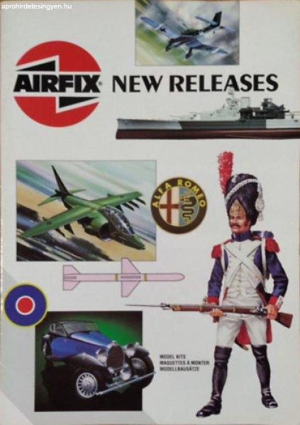 Airfix - New Releases, 1991 (angol-francia-német nyelvű termékkatalógus) -