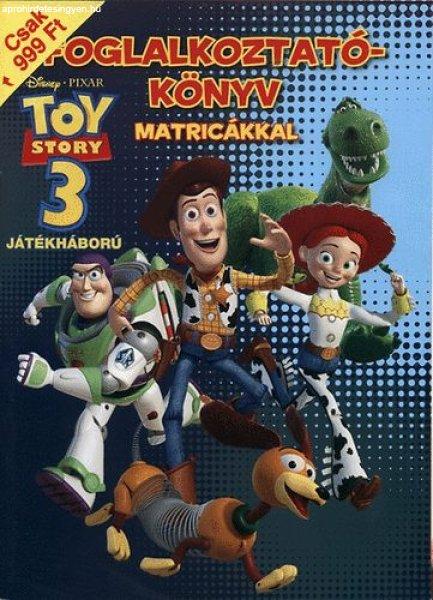 Toy Story 3. - Játékháború - Foglalkoztatókönyv matricákkal -