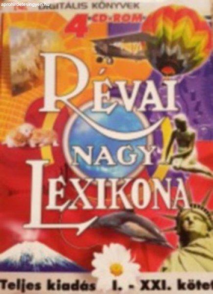 Révai Nagy Lexikona - Teljes kiadás I. - XXI. kötet 4 db CD-ROMon -