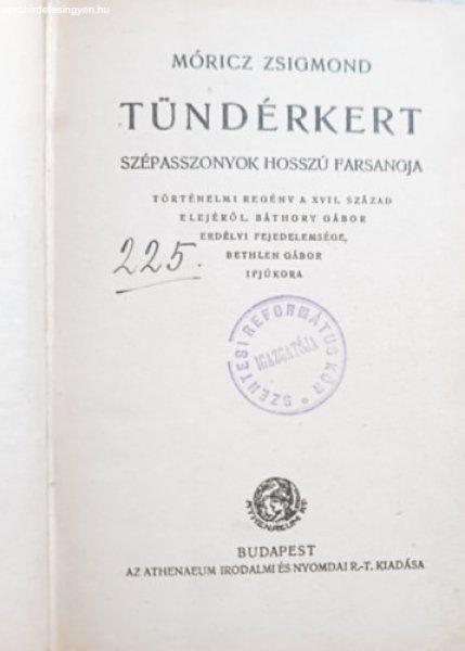 Tündérkert - Móricz Zsigmond