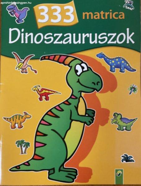 Dinoszauruszok 333 matrica -